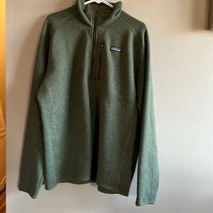 PATAGONIA MENS OLIVE BETTER SWEATER